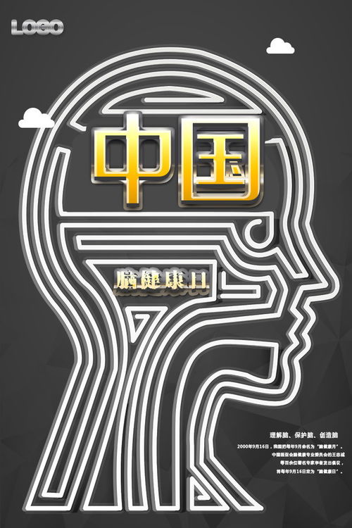 關注大腦健康，共筑幸福生活——中國腦健康日廣告設計